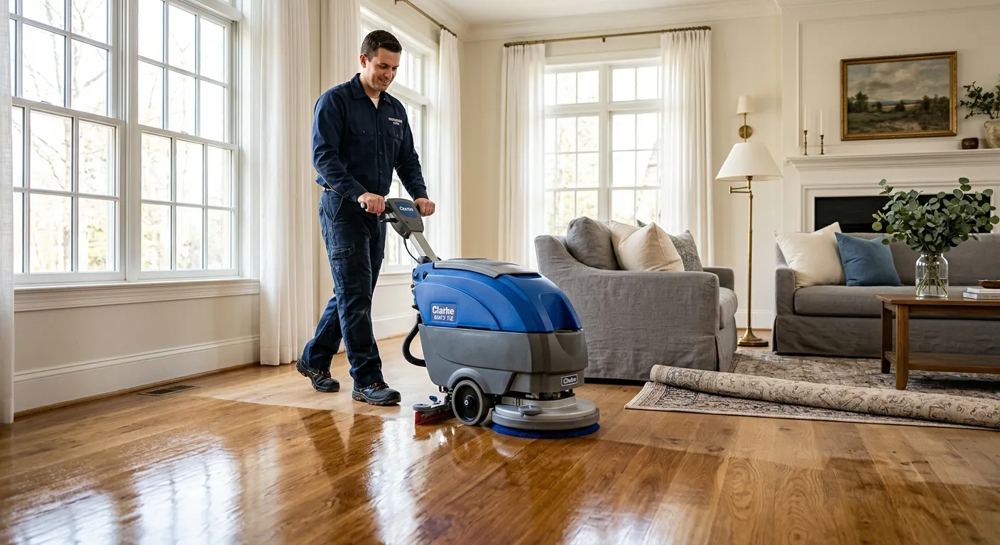 Hardwood Floor Cleaning