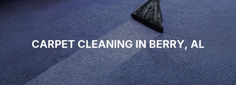 Carpet Cleaning in Berry, AL
