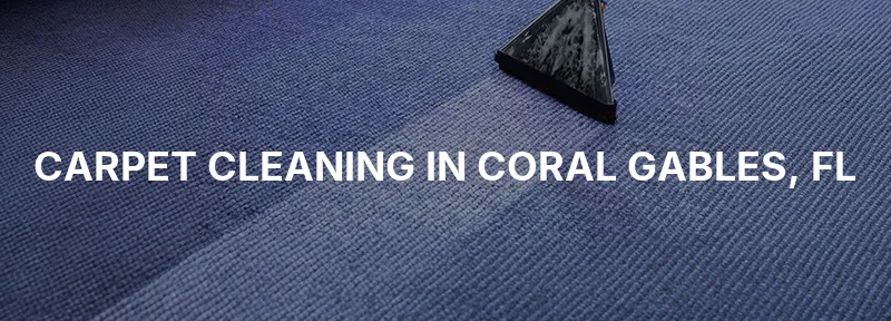 Carpet Cleaning in Coral Gables, FL