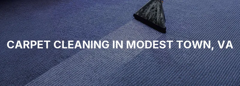 Carpet Cleaning in Modest Town, VA